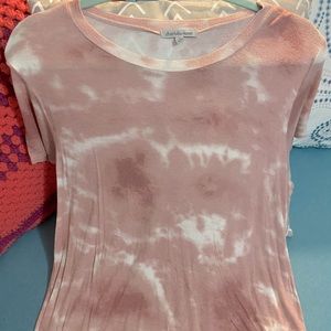 Charlotte Russe Pink Marble T-Shirt